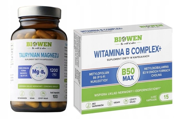 Biowen-Taurynian-Magnezu-600mg-MAGNEZ-witamina-B6 Biowen Taurynian Magnezu 600mg MAGNEZ witamina B6