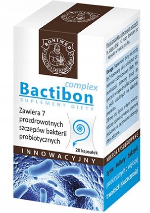 Bonimed BACTIBON complex 7 szczepów Probiotyk 20k