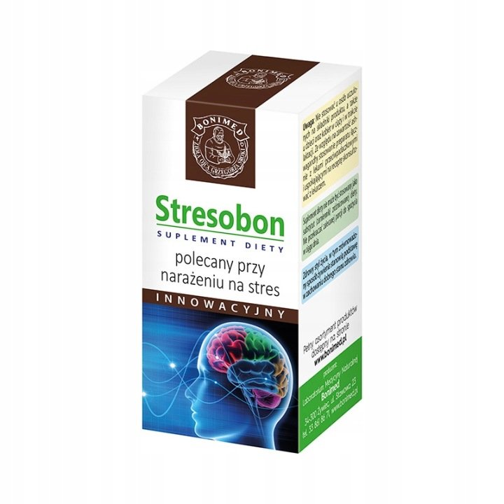 Bonimed-STRESOBON-Ojca-Grzegorza-Sroki-przy-narazeniu-na-stres-60-kapsulek Bonimed STRESOBON Ojca Grzegorza Sroki przy narażeniu na stres 60 kapsułek