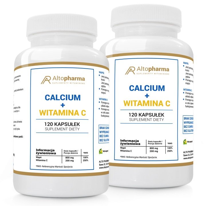 CALCIUM-800-mg-WITAMINA-C-200-mg-Wapn-Mocne-Kosci-Odpornosc-Miesnie-240k CALCIUM 800 mg + WITAMINA C 200 mg Wapń Mocne Kości Odporność Mięśnie 240k