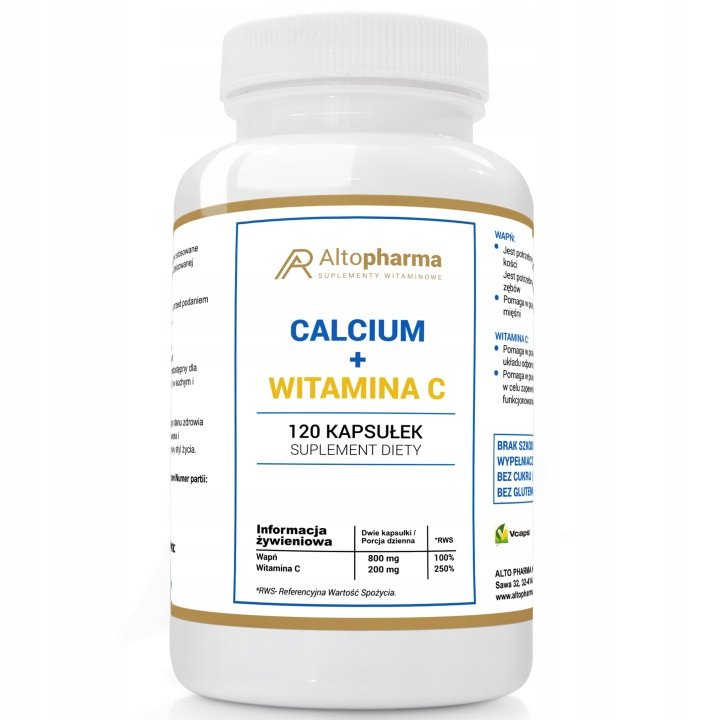CALCIUM-800mg-WIT-C-200mg-WAPN-MOCNE-KOSCI-120kap CALCIUM 800mg WIT C 200mg WAPŃ MOCNE KOŚCI 120kap