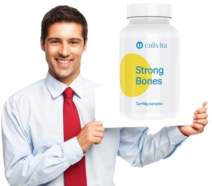 CALIVITA-STRONG-BONES-250-kapsulek-WAPN-MAGNEZ CALIVITA STRONG BONES 250 kapsułek WAPŃ MAGNEZ