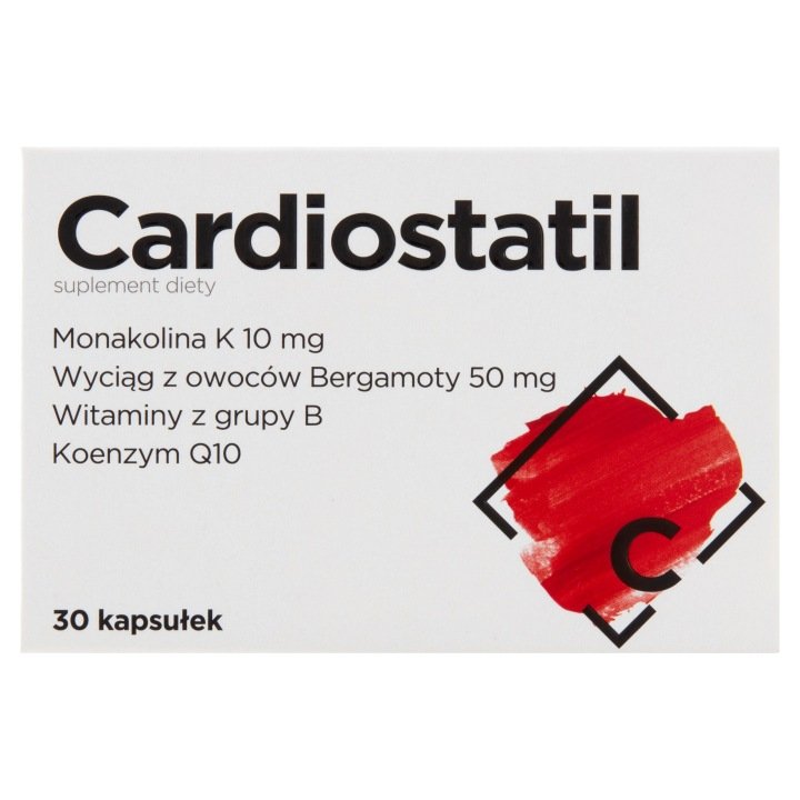 CARDIOSTATIL-30-KAPSULEK-MONAKOLINA-BERGAMOTA CARDIOSTATIL 30 KAPSUŁEK MONAKOLINA BERGAMOTA