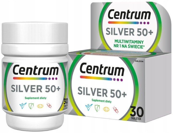 CENTRUM-SILVER-50-zestaw-witamin-i-mineralow-30-tabletek CENTRUM SILVER 50+ zestaw witamin i minerałów 30 tabletek