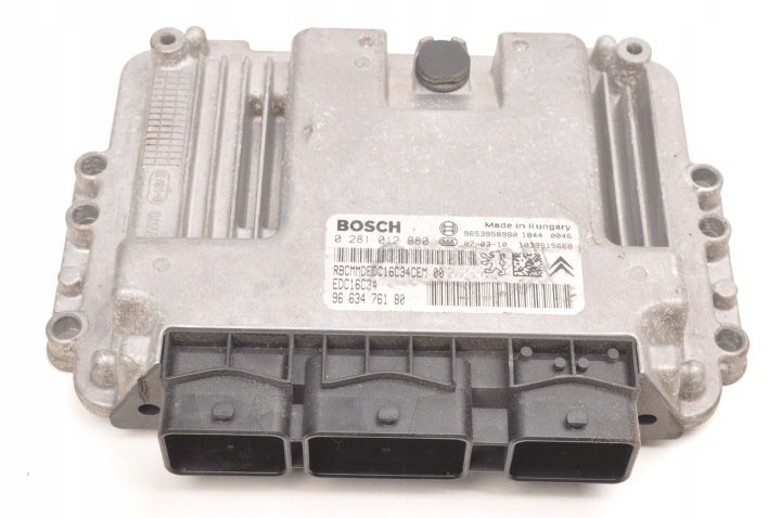 CITROEN C4 Picasso I 1.6 HDi KOMPUTER STEROWNIK SILNIKA 9663476180
