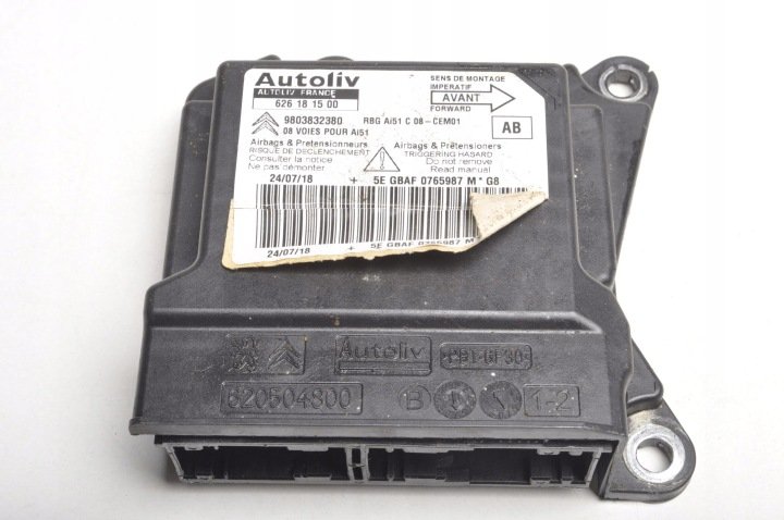 CITROEN DS3 SENSOR PODUSZKI AIRBAG 9803832380