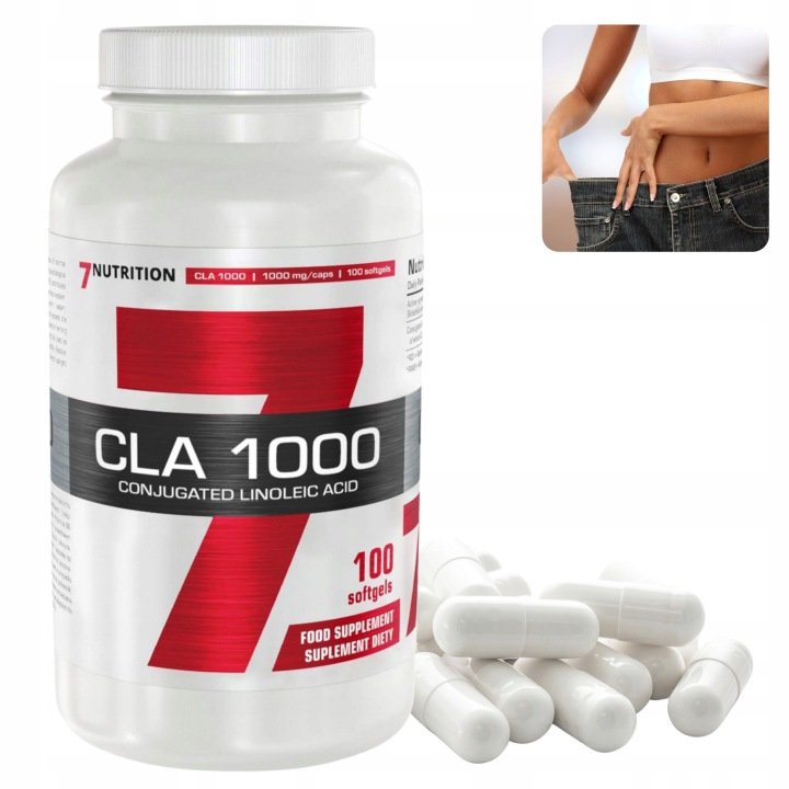 CLA 1000 mg Sprzężony Kwas Linolowy Linoleic Acid kapsułki na odchudzanie