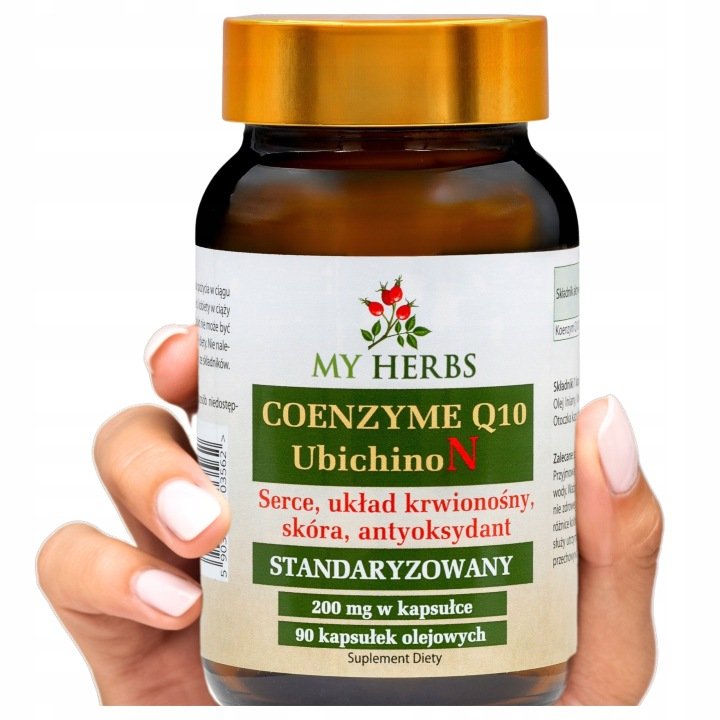 COENZYME Q 10 UBICHINON 200 mg STANDARYZOWANY 90 KAPS. OLEJOWYCH