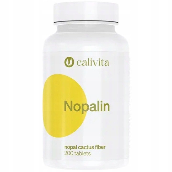 CaliVita-Nopalin-200-tabletek-Jadalny-Kaktus-Glukoza-Trawienie-Masa-Blonnik CaliVita Nopalin 200 tabletek Jadalny Kaktus Glukoza Trawienie Masa Błonnik