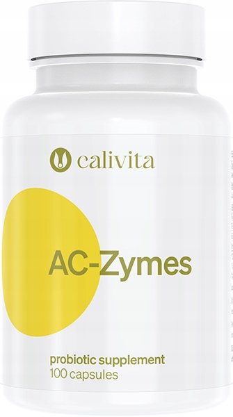 Calivita-AC-Zymes-probiotyk-kapsulki-100-szt Calivita AC-Zymes probiotyk kapsułki 100 szt.