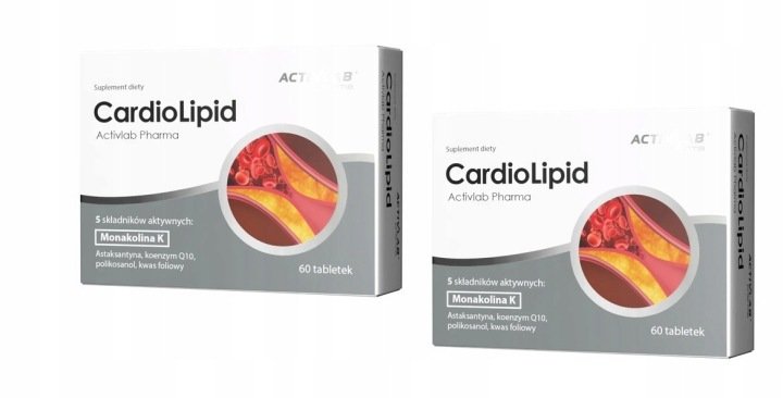 CardioLipid-60-tabletek-serce-naczynia-krwionosne-x-2-opakowania CardioLipid 60 tabletek serce naczynia krwionośne x 2 opakowania