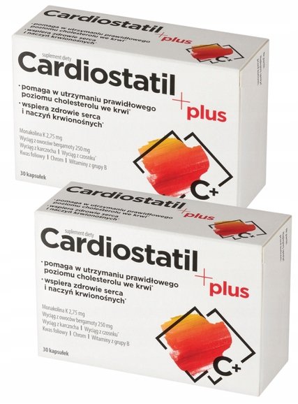 Cardiostatil-Plus-cholesterol-monakolina-2-x-30-kapsulek Cardiostatil Plus cholesterol monakolina 2 x 30 kapsułek