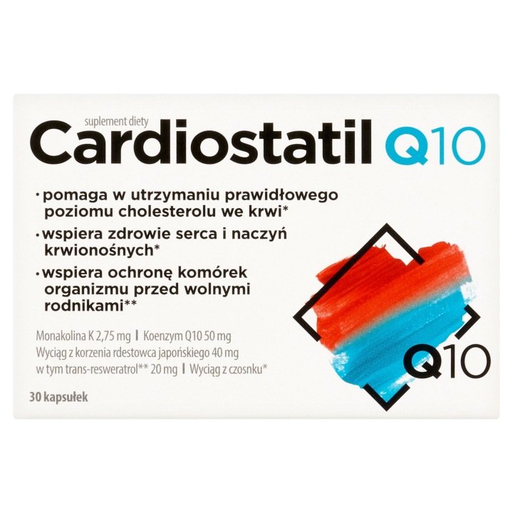 Cardiostatil-Q10-30-kapsulek-twardych Cardiostatil Q10 30 kapsułek twardych