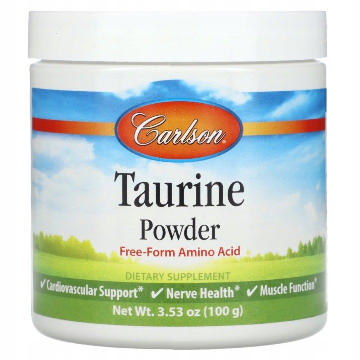 Carlson-Tauryna-w-proszku-100-g Carlson, Tauryna w proszku, 100 g