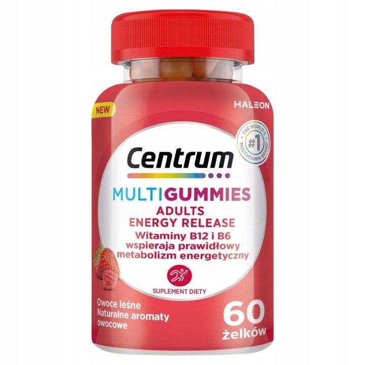 Centrum-MultiGummies-Adult-Energy-Release-zelki-owocowe-60-sztuk Centrum MultiGummies Adult Energy Release żelki owocowe 60 sztuk