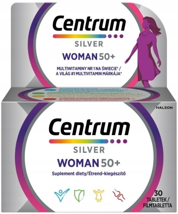 Centrum-Silver-Woman-50-witaminy-i-mineraly-30-tabl Centrum Silver Woman 50+ witaminy i minerały 30 tabl.