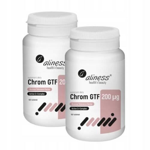 Chrom-na-niedobor-ALINESS-GTF-Act-Cr-Complex-200ug-Zestaw-2-x-100-tabl Chrom na niedobór ALINESS GTF Act Cr-Complex 200ug, Zestaw 2 x 100 tabl.