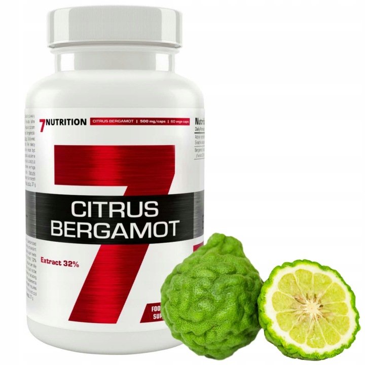 Citrus Bergamot Bergamotka Naturalne obniżenie cholesterolu wsparcie serca