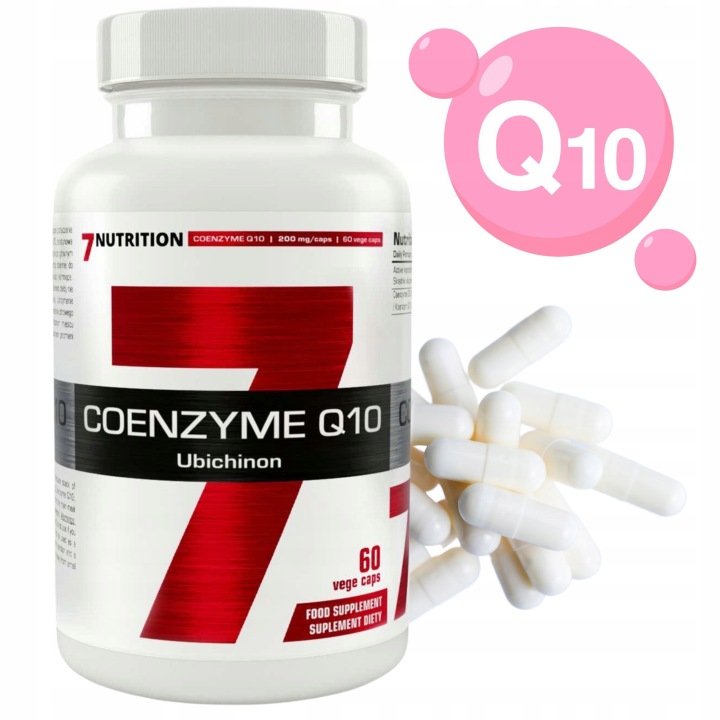 Coenzyme Q10 Koenzym Ubichinon tabletki w kapsułkach serce na krążenie