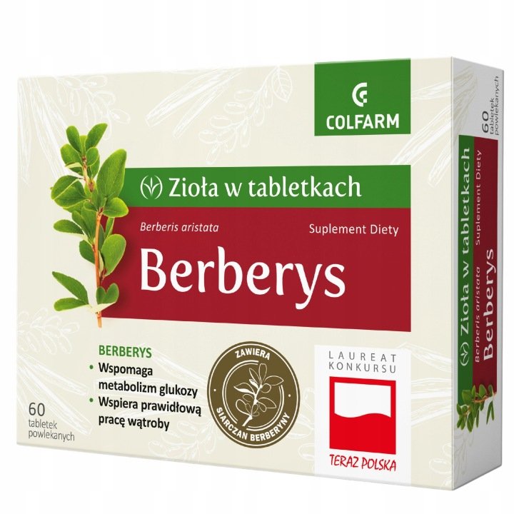 Colfarm Berberys - 60 tabletek