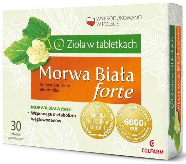 Colfarm Morwa Biała Forte 30 Tabl.