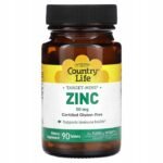 Country-Life-Target-Mins-cynk-50-mg-90-tabletek Country Life, Target-Mins, cynk, 50 mg, 90 tabletek