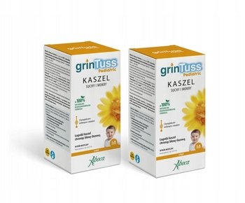 DWIE-BUTELKI-Grintuss-Pediatric-dla-dzieci-syrop-kaszel-mokry-suchy-2x128g DWIE BUTELKI Grintuss Pediatric dla dzieci syrop kaszel mokry suchy 2x128g
