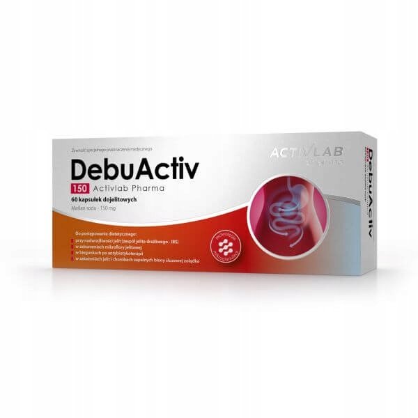 DebuActiv 150 60 kapsułek MAŚLAN SODU