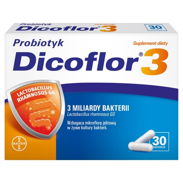 Dicoflor 3 probiotyk 30 kapsułek