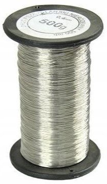 Drut-do-ramek-nierdzewny-0-4mm-500g Drut do ramek nierdzewny 0,4mm 500g