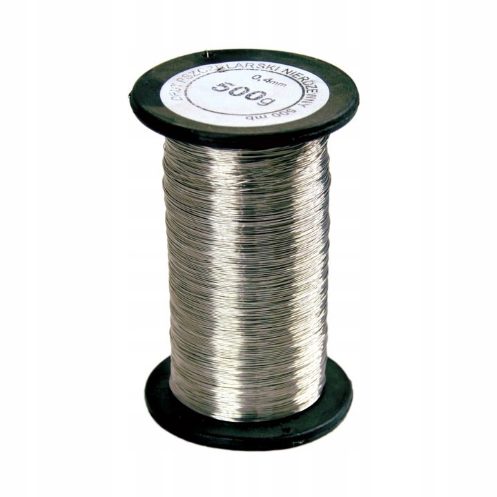 Drut-nierdzewny-do-ramek-0-4-mm-500g-wzor-40643 Drut nierdzewny do ramek (0,4 mm) 500g -wzór 40643