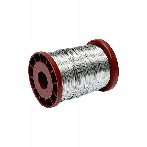 Drut-ocynkowany-do-ramek-pszczelich-uniwersalny-0-4-mm-rolka-1-kg Drut ocynkowany do ramek pszczelich uniwersalny 0,4 mm - rolka 1 kg