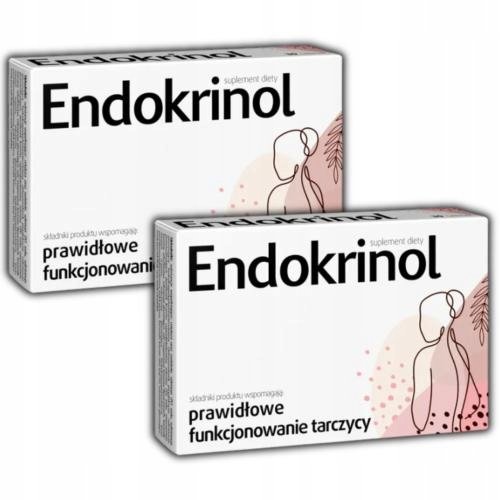 ENDOKRINOL-2x30-TABLETEK-JOD-SELEN-WITAMINA-B12-TIAMINA-RYBOFLOWINA ENDOKRINOL / 2x30 TABLETEK / JOD, SELEN, WITAMINA B12, TIAMINA, RYBOFLOWINA