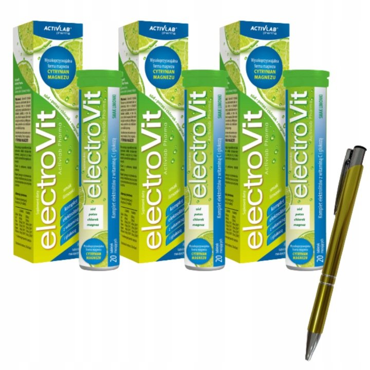 ElectrVit-Elektrolity-ActivLab-LIMONKA-3x20-GRATIS ElectrVit Elektrolity ActivLab LIMONKA 3x20+GRATIS
