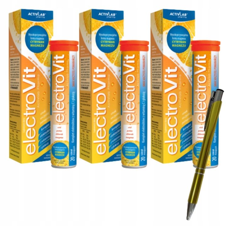ElectroVit-smak-pomaranczowy-ActivLab-3x20-GRATIS ElectroVit smak pomarańczowy ActivLab 3x20 +GRATIS