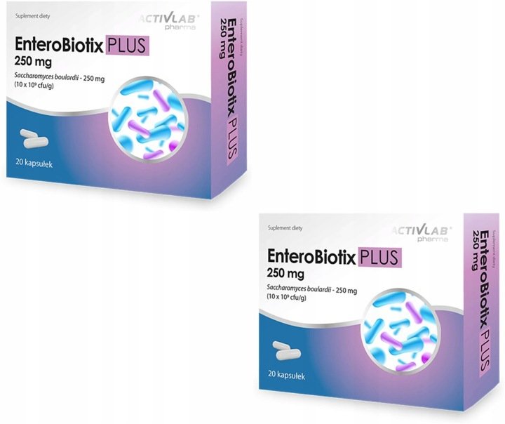 Enterobiotix-Plus-Saccharomyces-Boulardi-Wsparcie-W-Biegunkach-20-Kapsulek Enterobiotix Plus Saccharomyces Boulardi Wsparcie W Biegunkach 20 Kapsułek