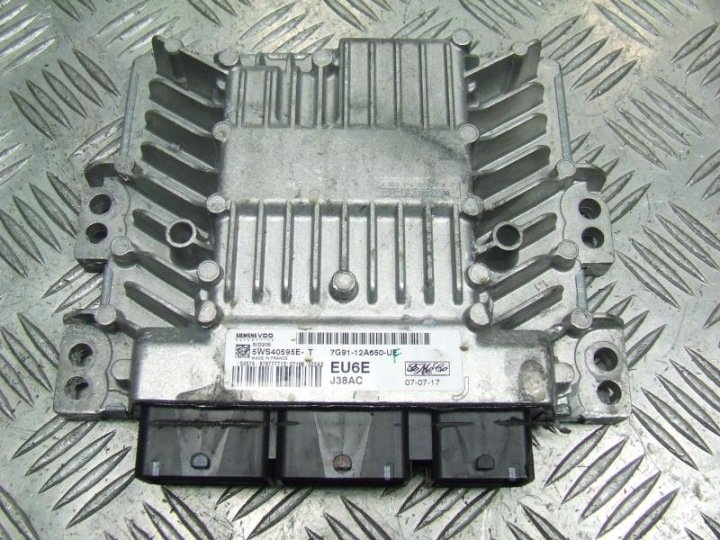 FORD-MONDEO-IV-MK4-KOMPUTER-STEROWNIK-SILNIKA-7G91-12A650-UE FORD MONDEO IV MK4 KOMPUTER STEROWNIK SILNIKA 7G91-12A650-UE