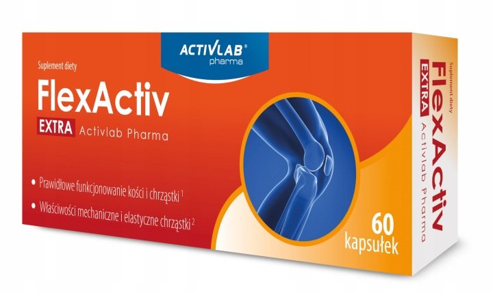 Flexactiv Extra Wsparcie Stawów 60 Kapsułek