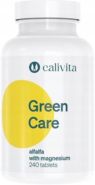 GREEN-CARE-CaliVita-240-tab-lucerna-siewna-alfalfa-magnez-metabolizm GREEN CARE CaliVita 240 tab. lucerna siewna alfalfa magnez metabolizm