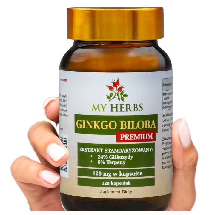 Ginkgo-Biloba-Premium-120-kaps-pamiec-uklad-krwionosny-koncentracja-Premium Ginkgo Biloba Premium 120 kaps pamięć układ krwionośny koncentracja Premium