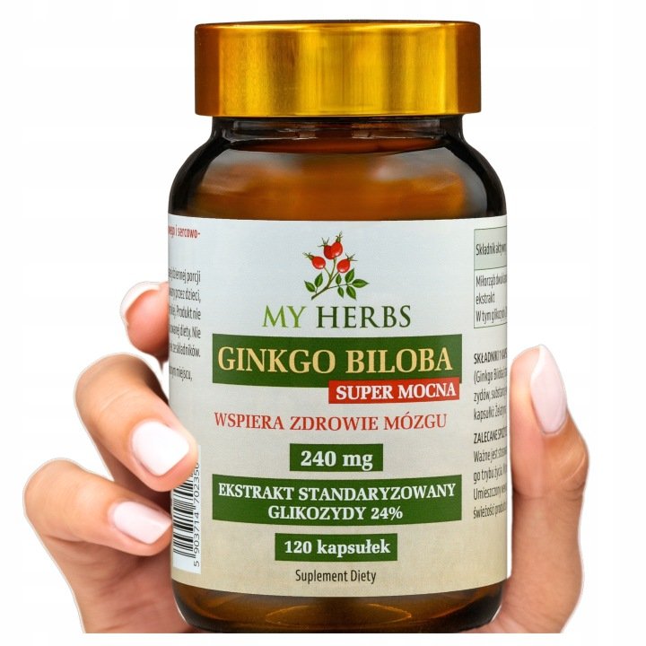 Ginkgo-biloba-240mg-120szt-pamiec-koncentracja-forte-witalnosc-Super-Mocna Ginkgo biloba 240mg 120szt pamięć koncentracja forte witalność Super Mocna