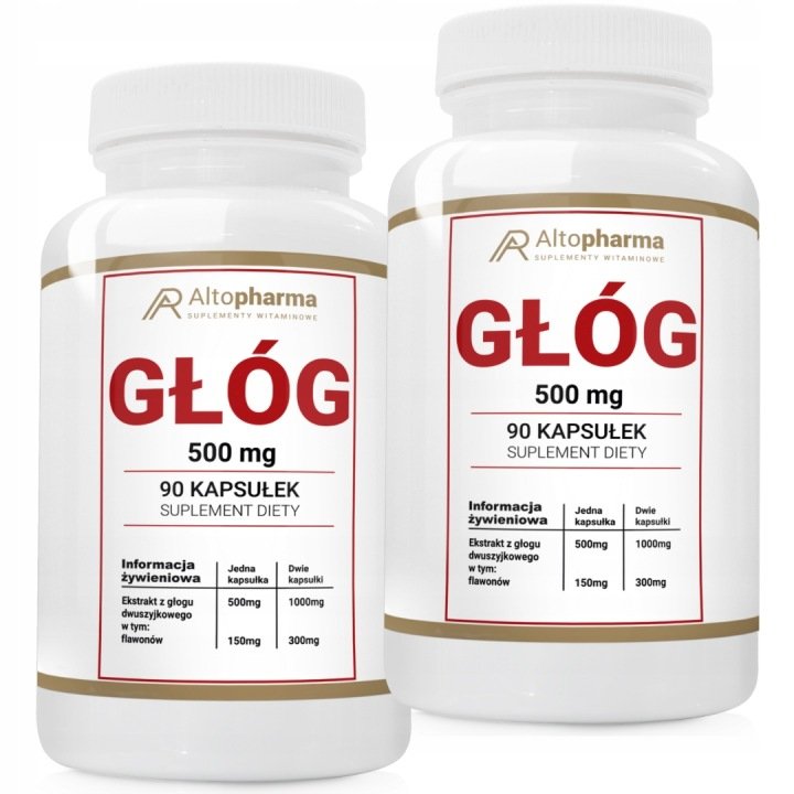 Glog-Ekstrakt-z-Glogu-500mg-Wsparcie-SERCA-KRAZENIA-CISNIENIA-180-kaps Głóg Ekstrakt z Głogu 500mg Wsparcie SERCA KRĄŻENIA CIŚNIENIA 180 kaps