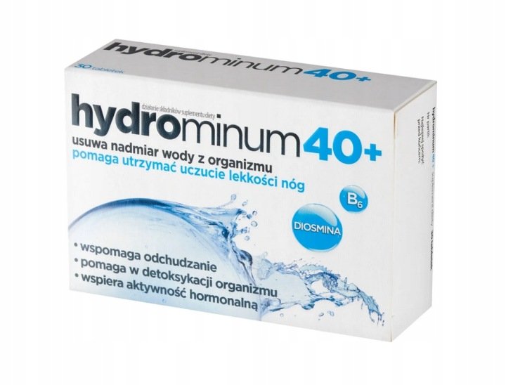 Hydrominum 40+ 30 tabletek