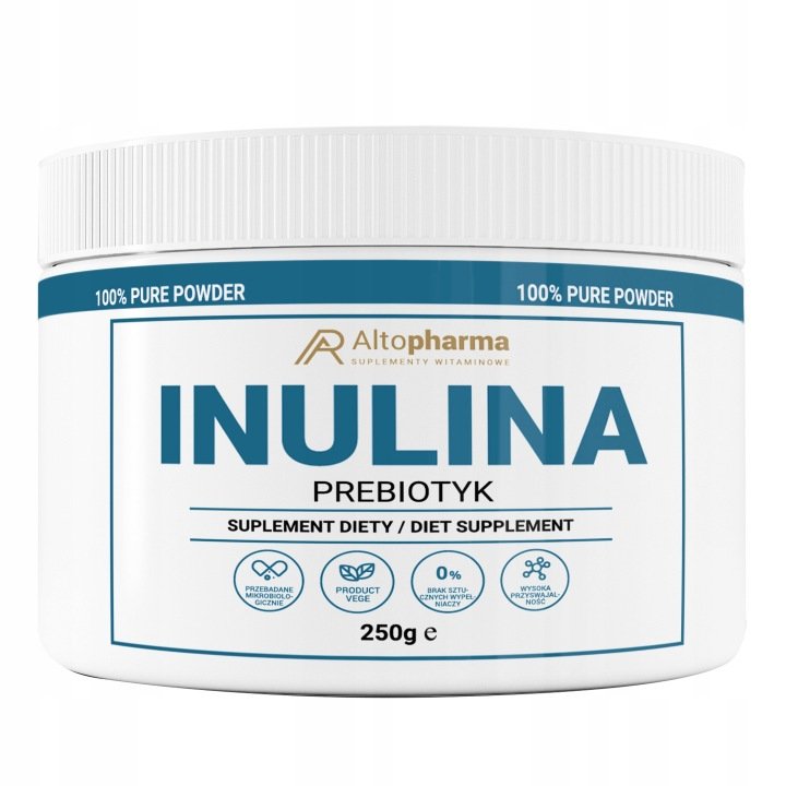 INULINA-Proszek-Prebiotyk-z-Cykorii-250g-Trawienie-Flora-Jelitowa-Blonnik INULINA Proszek Prebiotyk z Cykorii 250g Trawienie Flora Jelitowa Błonnik