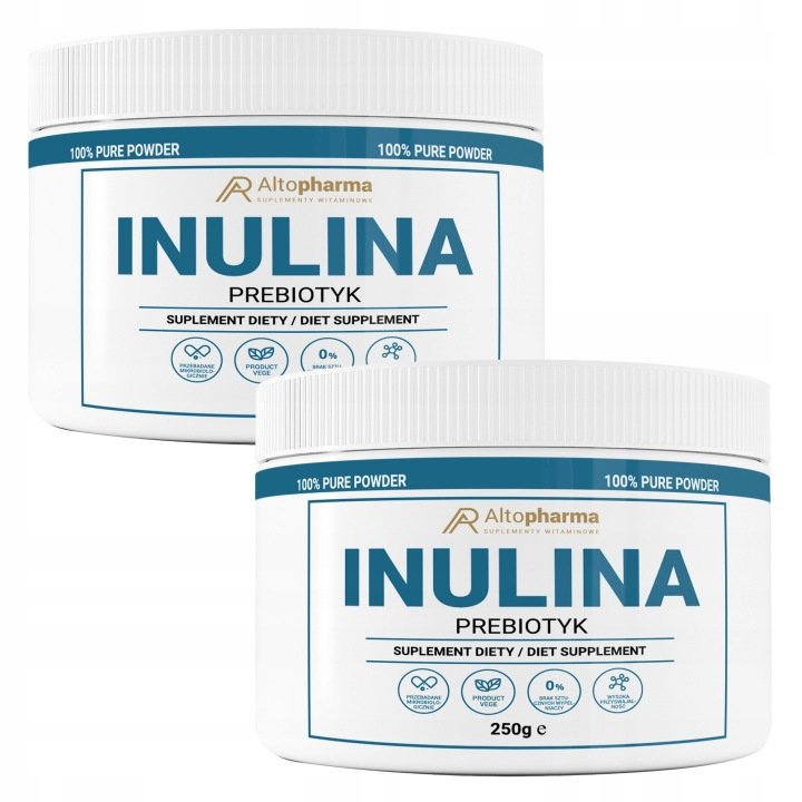 INULINA-Proszek-Prebiotyk-z-Cykorii-500g-Trawienie-Flora-Jelitowa-Blonnik INULINA Proszek Prebiotyk z Cykorii 500g Trawienie Flora Jelitowa Błonnik