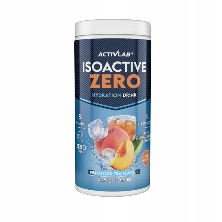 Isoactive-Zero-Hydration-Drink-ice-tea-brzoskwinia-225-g-elektrolity Isoactive Zero Hydration Drink ice tea brzoskwinia 225 g elektrolity