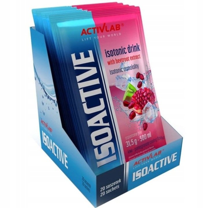 Izotonik-Activlab-Isoactive-Kiwi-Granat-z-Ekstraktem-z-Buraka-20x31-5-g Izotonik Activlab Isoactive Kiwi Granat z Ekstraktem z Buraka 20x31.5 g,