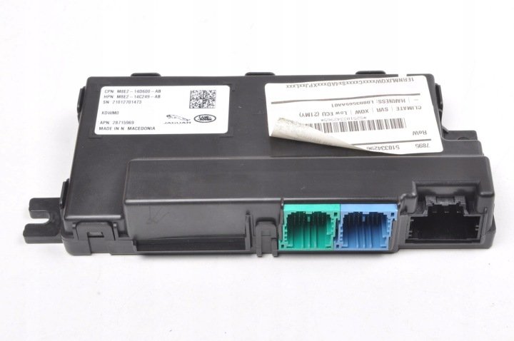 JAGUAR-F-PACE-X761-MODUL-STEROWNIK-FOTELA-PRAWY-PRZOD-M8E2-14D600-AB JAGUAR F-PACE X761 MODUŁ STEROWNIK FOTELA PRAWY PRZÓD M8E2-14D600-AB