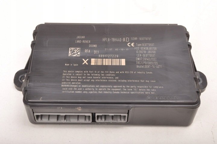 JAGUAR-XE-X760-MODUL-KEYLESS-GO-HPLA-19H440-AD JAGUAR XE X760 MODUŁ KEYLESS GO HPLA-19H440-AD