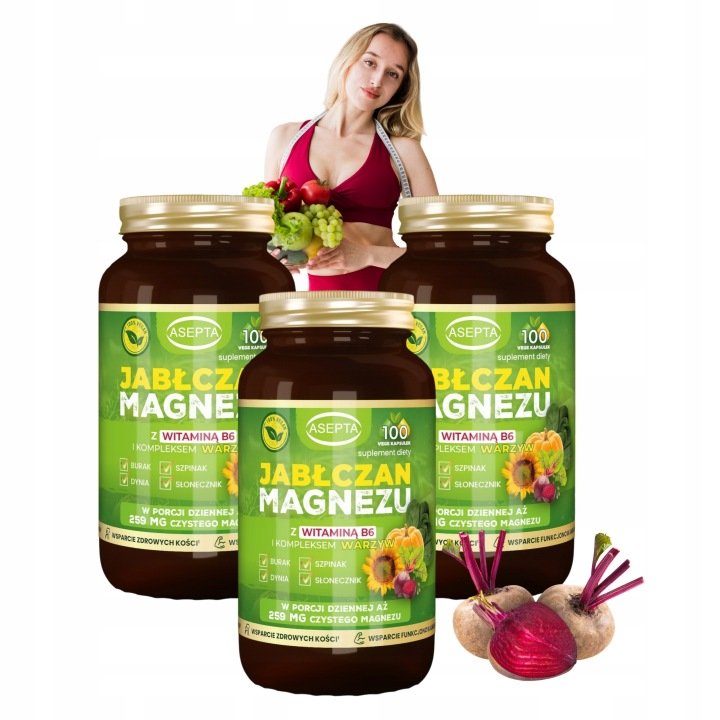 Jablczan-Magnezu-100-Kaps-Asepta-Hormonalna-Rownowaga-Miesnie-Kapsulki Jabłczan Magnezu 100 Kaps Asepta Hormonalna Równowaga Mięśnie Kapsułki